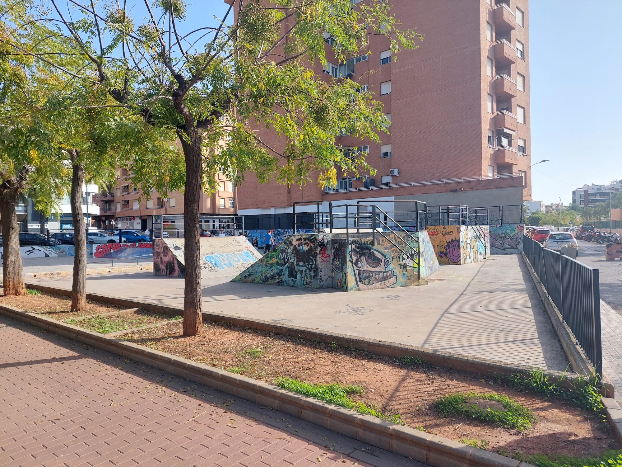 Plaza parque skatepark